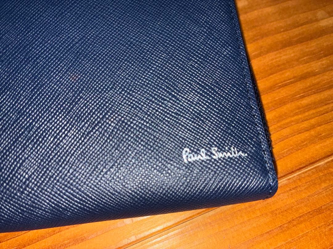 【新品未使用】Paul Smith （ポールスミス）財布　BPS647 ネイビー