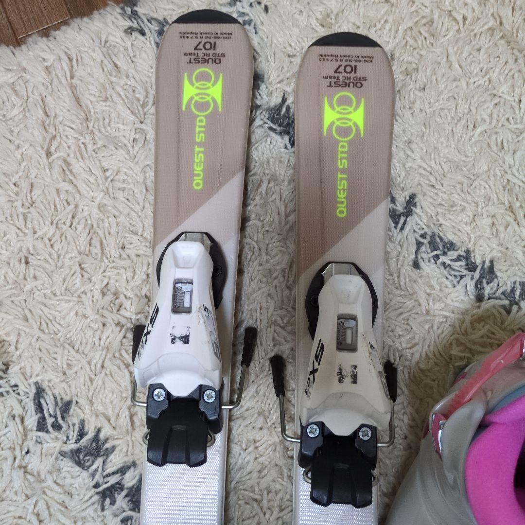 スキー板　スキー靴　キッズ　子供用