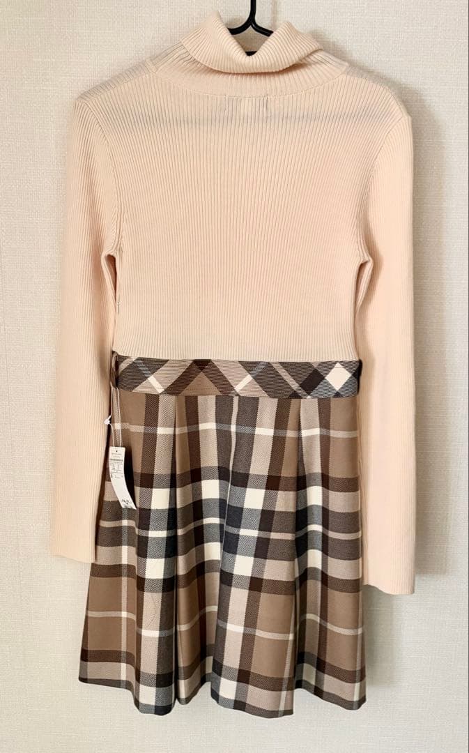 タグ付き　バーバリーブルーレーベル　ワンピース　Ｍ
