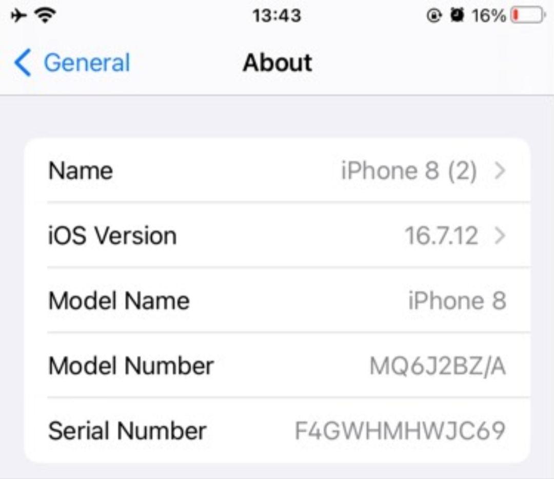 iPhone 8 64GB Rose Gold 本体