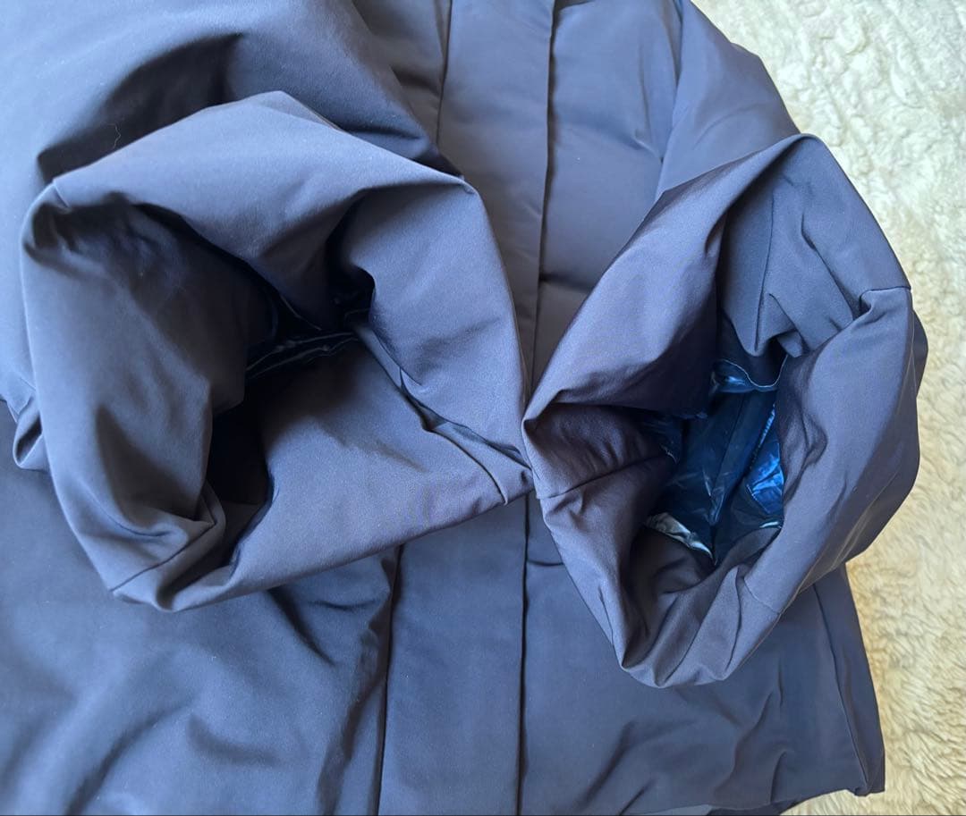 UNIQLO +J ネイビー ハイブリッドダウンジャケット M 2024W