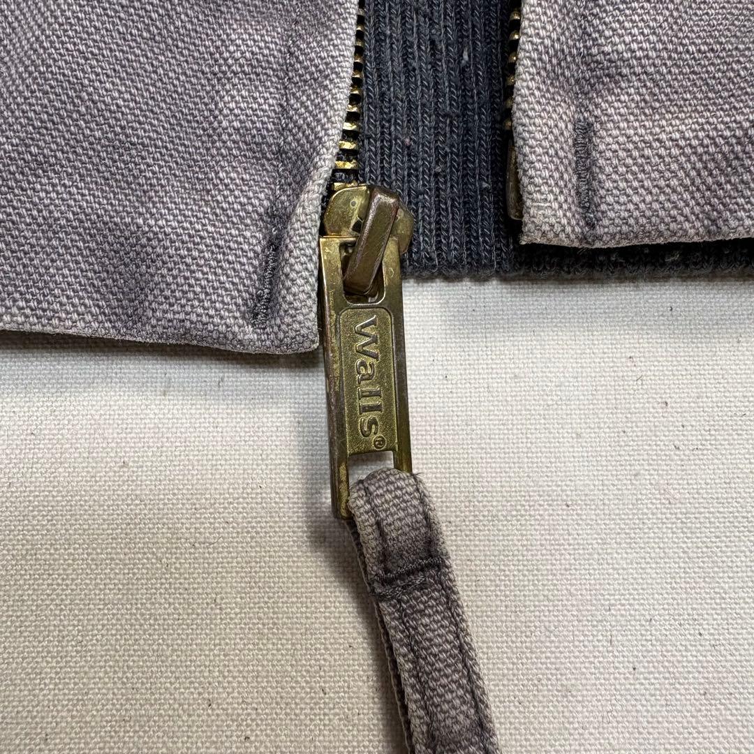 【GAST】90s Wallsダック地アクティブジャケット グレー肉厚フェ