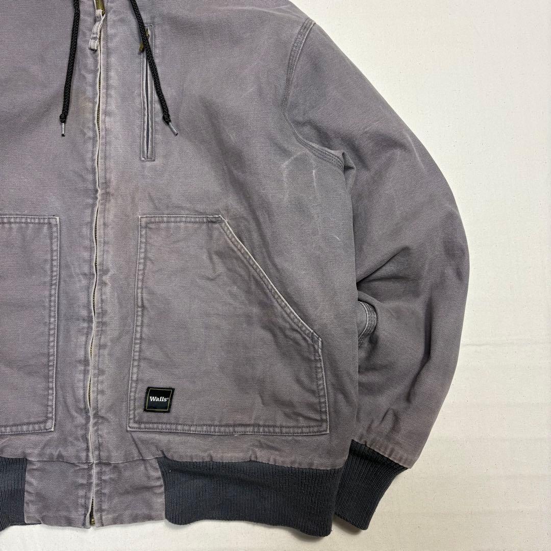 【GAST】90s Wallsダック地アクティブジャケット グレー肉厚フェ