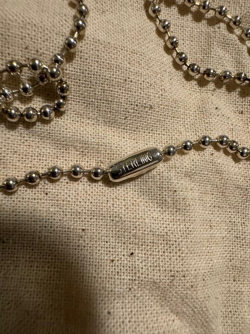 【クロムハーツ】レイズドセメタリードックタグ