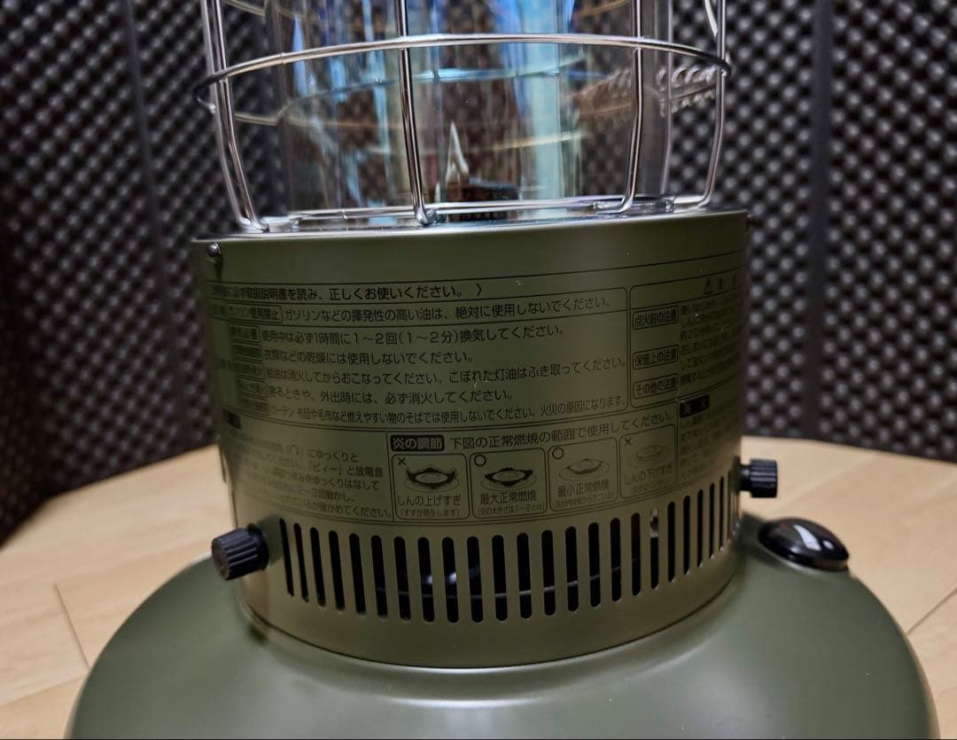 値下げ 美品　TOYOTOMI GEAR MISSION 灯油ストーブ　22年製