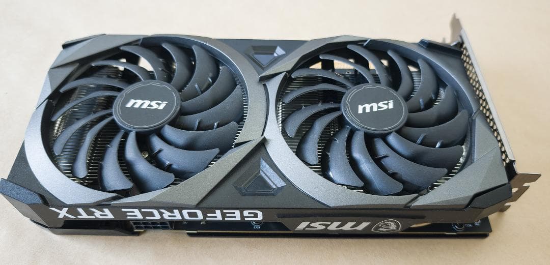MSI GeForce RTX 3050 VENTUS 2X 8G OC 中古