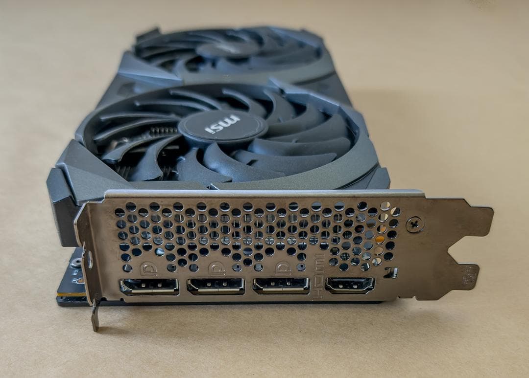 MSI GeForce RTX 3050 VENTUS 2X 8G OC 中古