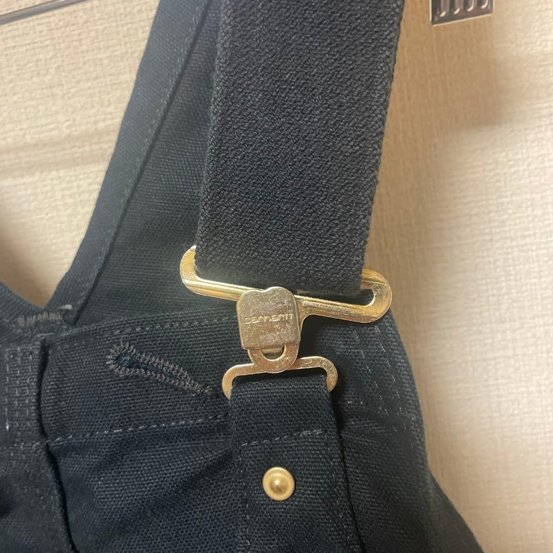 Carhartt オーバーオール 32×32 黒