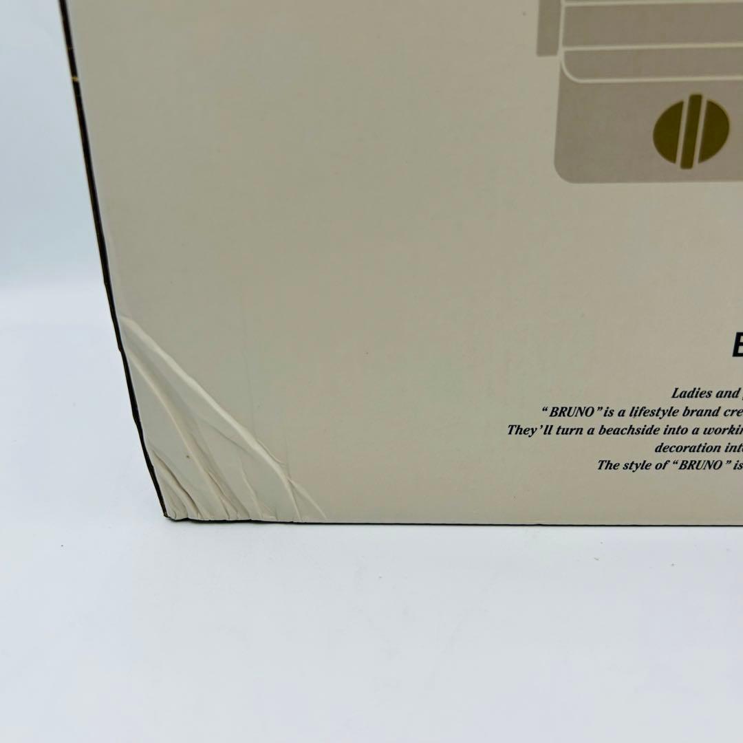 美品　箱付　BRUNO グリルサンドメーカー　ダブル　新品ミニケーキプレート付