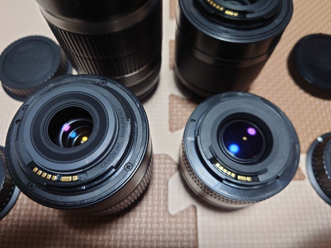 EOS KISS X4 ダブルズームキット 50mmf1.8単焦点レンズ