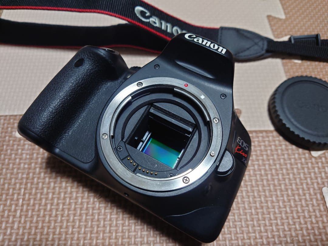 EOS KISS X4 ダブルズームキット 50mmf1.8単焦点レンズ