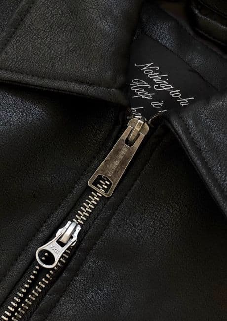 Carhartt ブラックレザージャケット M