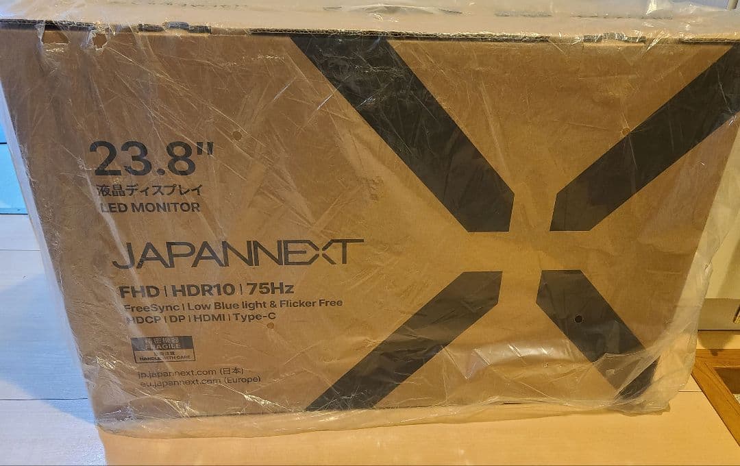 JAPANNEXT 23.8インチ モニター フルHD IPS ディスプレイ