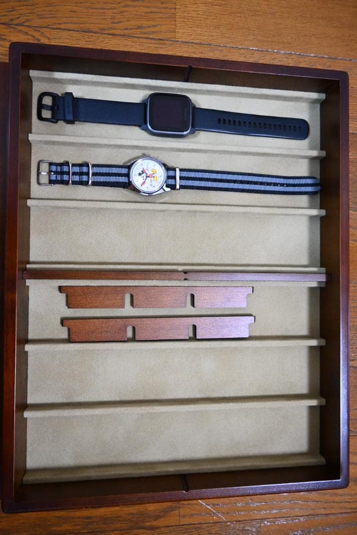 豊岡クラフト　ウォッチケース　蓋つき　美品