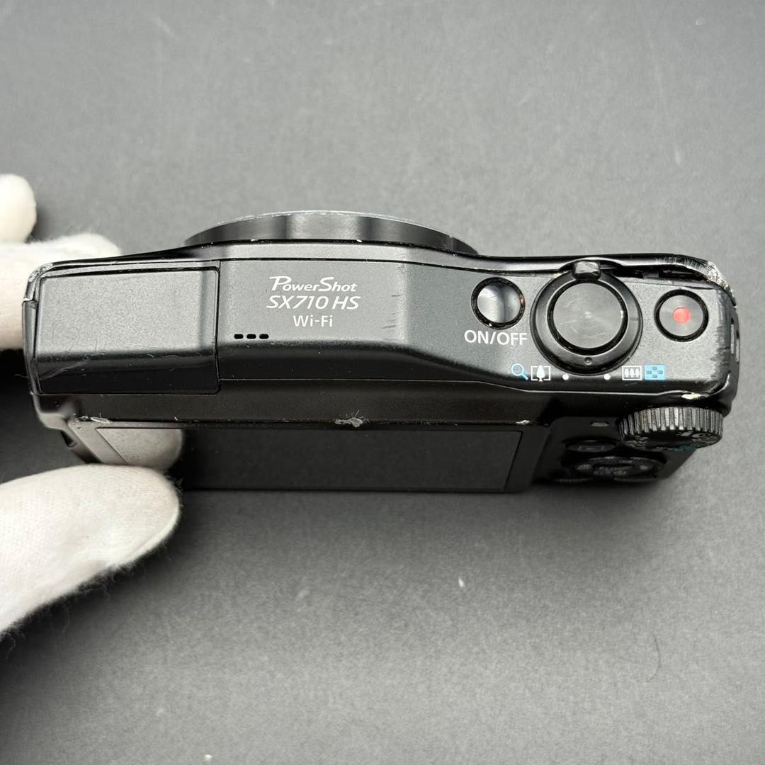 【ジャンク品】PowerShot SX 710HS ブラック　液晶不良