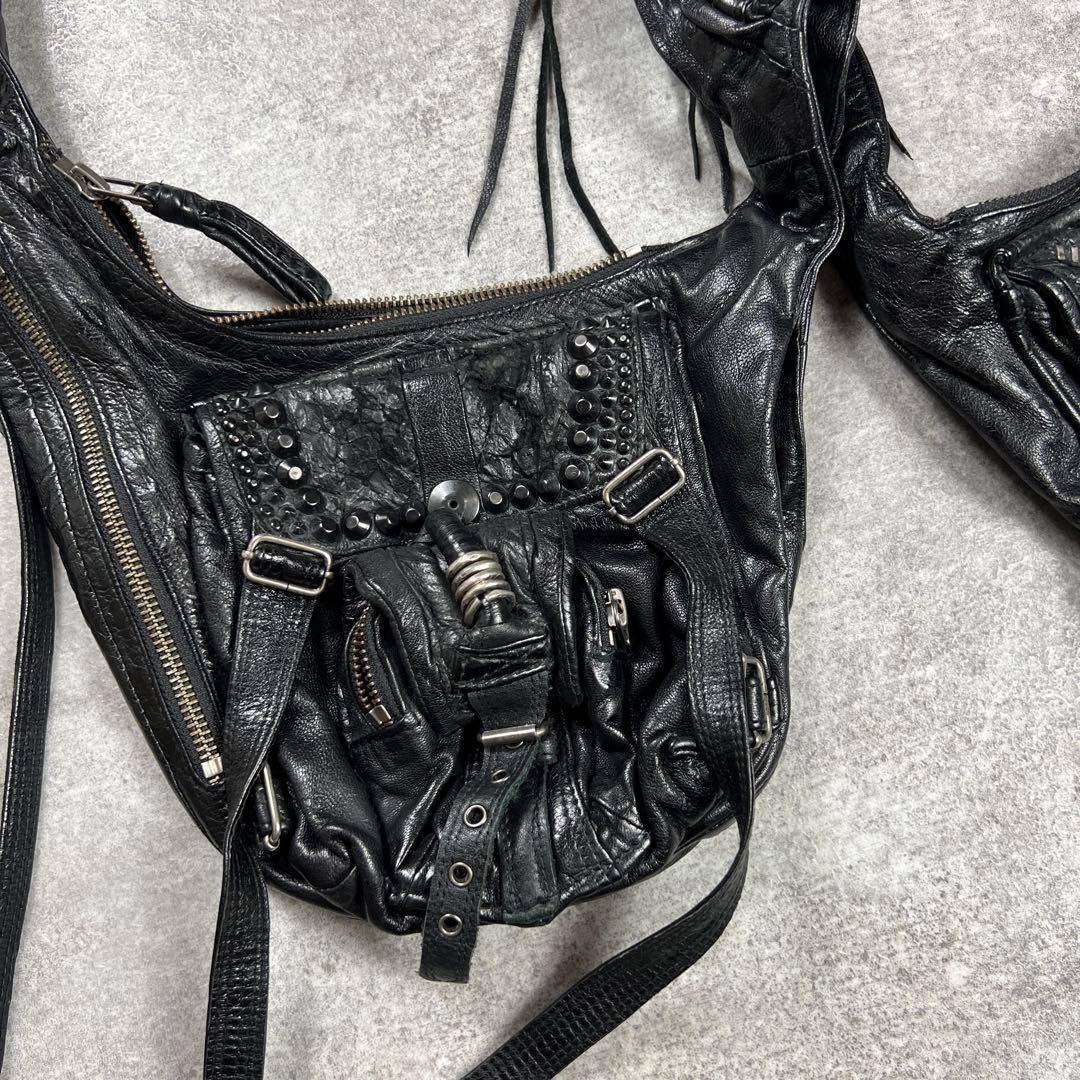 KMRii ケムリ レザーベスト ホルスター ショルダーバッグ