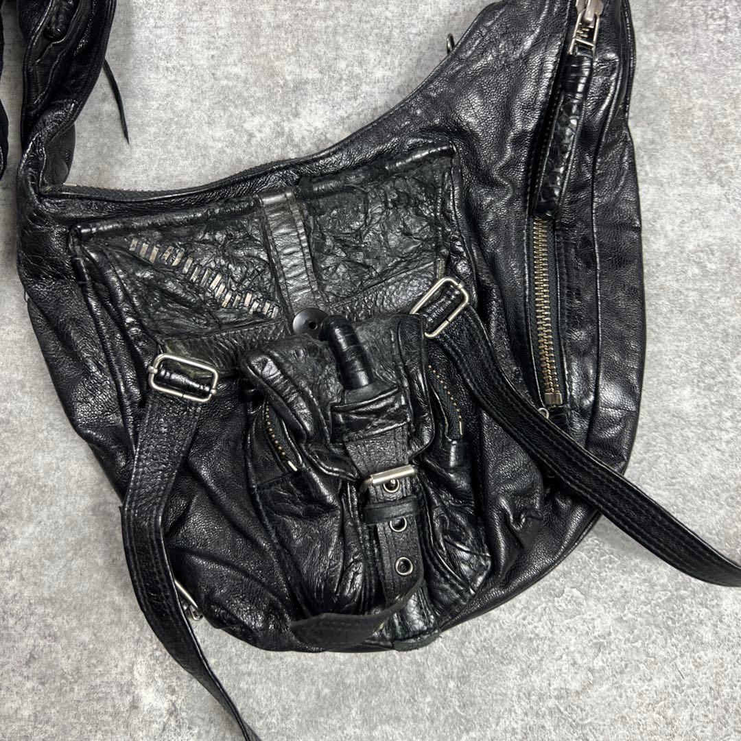 KMRii ケムリ レザーベスト ホルスター ショルダーバッグ