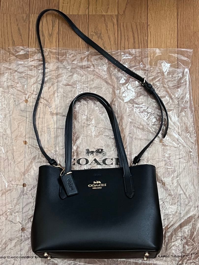 COACH 黒 トートバッグ