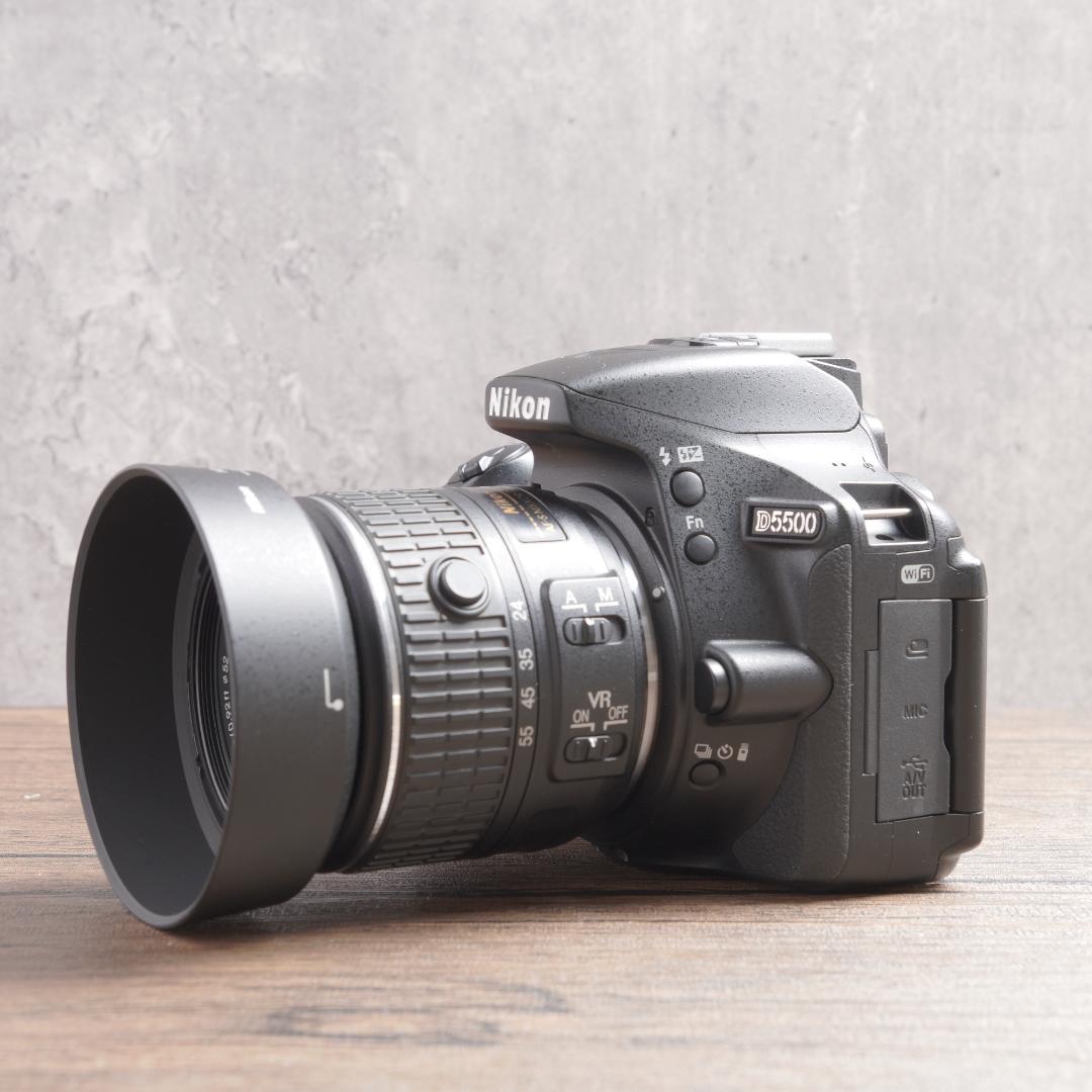 ✨ショット数4405回で美品✨Wi-Fi✨Nikon D5500　875-1
