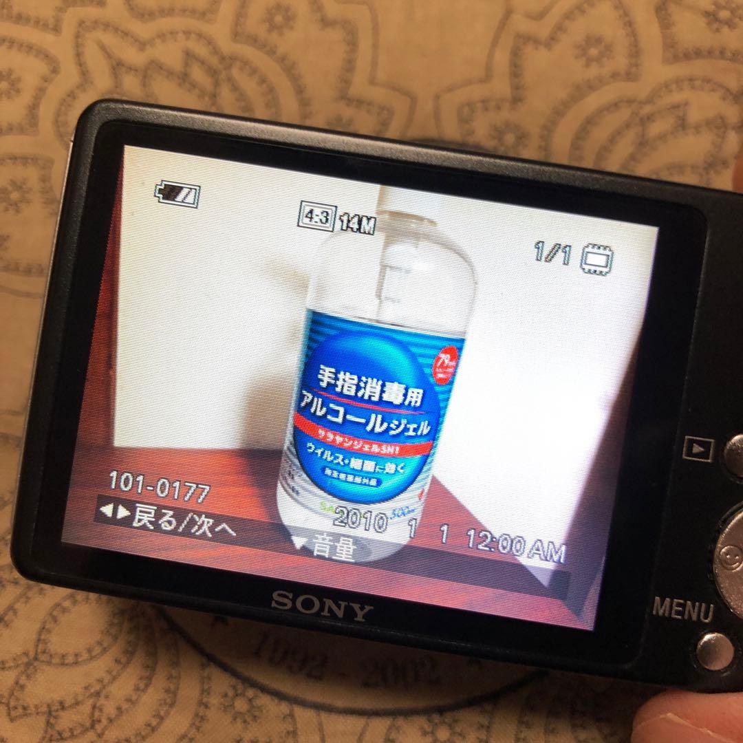 極美品 SONY Cyber-shot DSC-W350 デジカメ コンデジ