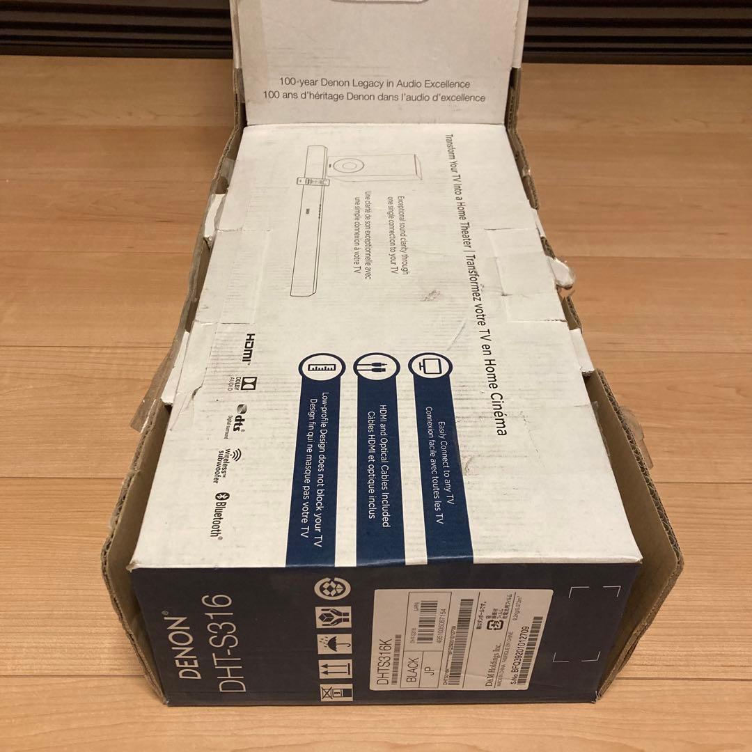 DENON DHT-S316-K デノン サウンドバーシステム
