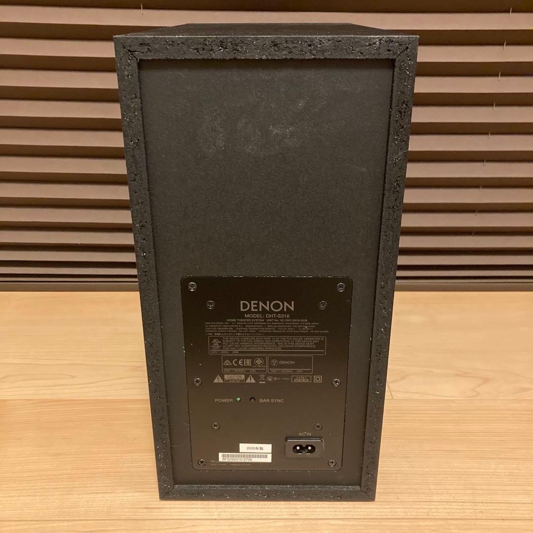 DENON DHT-S316-K デノン サウンドバーシステム