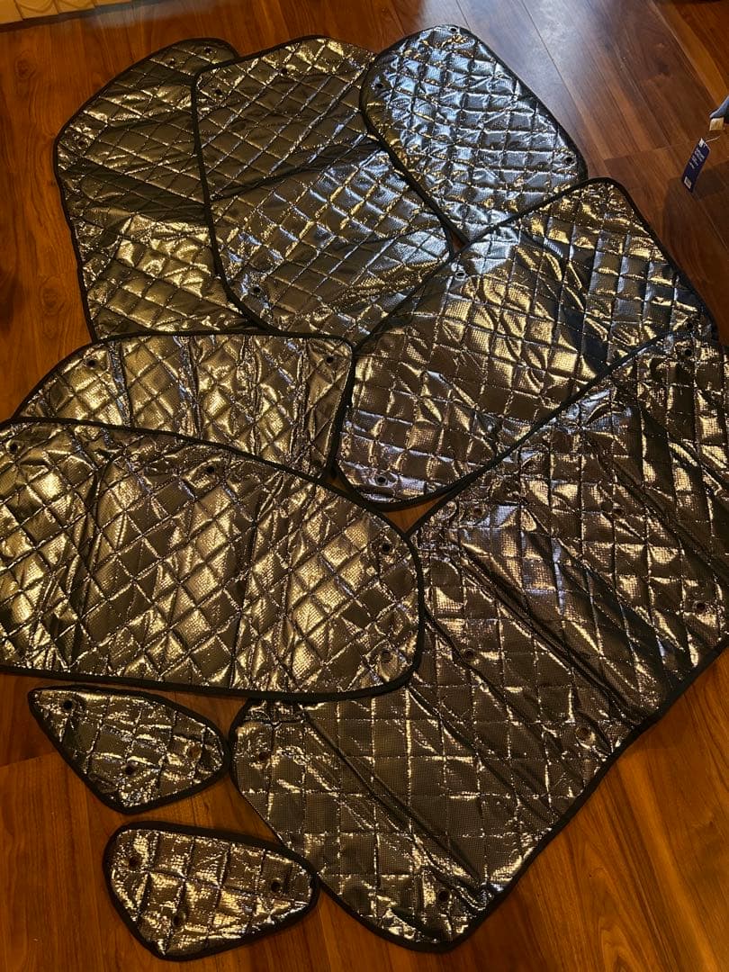 ヴェルファイア 20系 アルファード サンシェード プライベート断熱ブラック