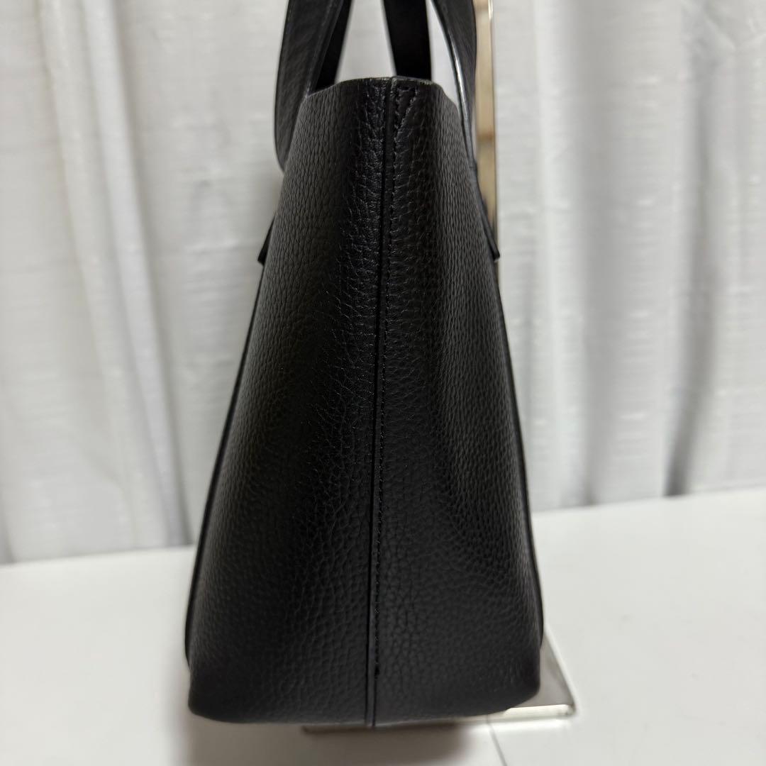 ⭐️極美品⭐️ ペッレモルビダ　テーラマリーナ　ブラック　ミニトート　シボ革