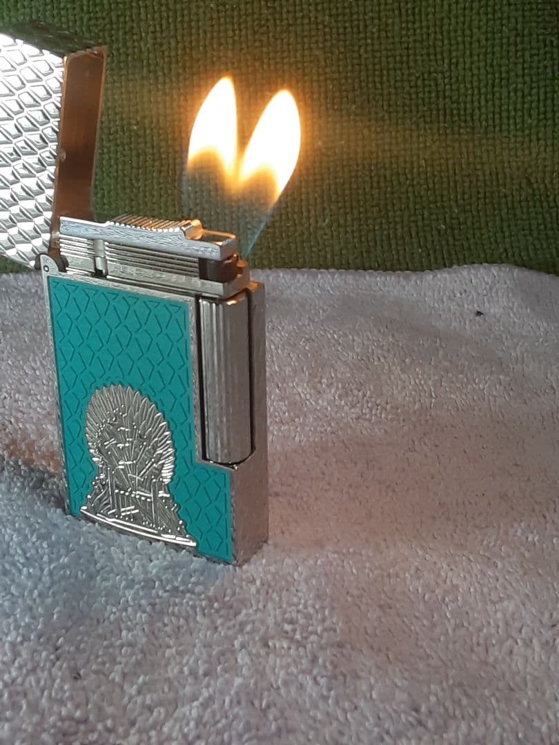 Chapado en Laton シルバ 彫刻デザイン　デュポンの音　LN