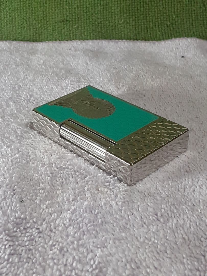 Chapado en Laton シルバ 彫刻デザイン　デュポンの音　LN