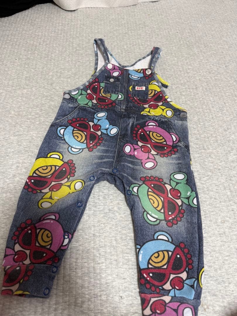 ヒスミニ　サロペット　90センチ