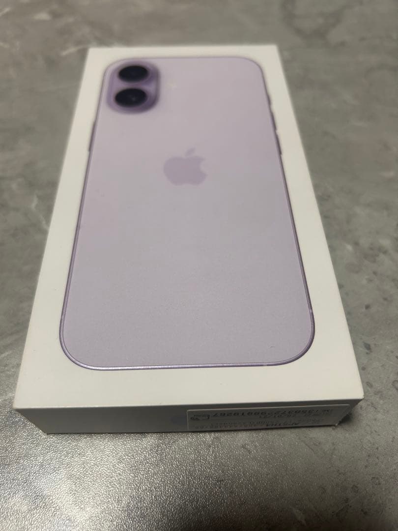 Apple iPhone 17パープル 本体