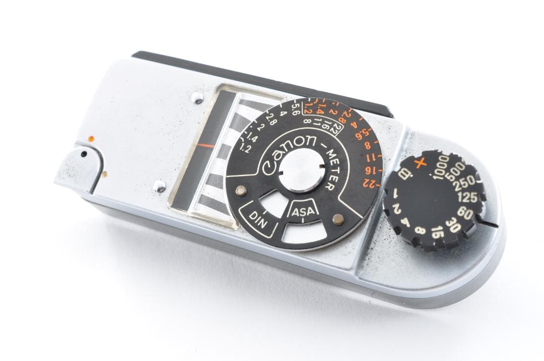 Canon P型 レンジファインダーカメラ レザーケース、露出メーター付き
