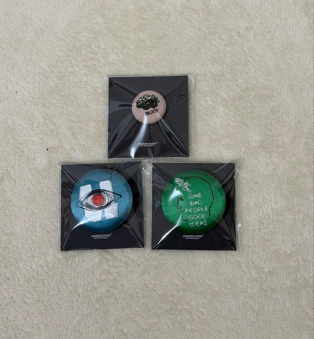 UNDERCOVER 刺繍 バッジ セット売り