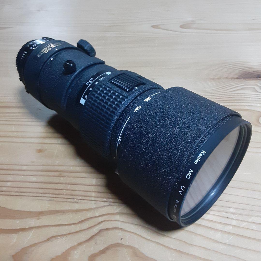 ニコン Nikon AF NIKKOR 300mm f4 ED 防湿庫保管美品
