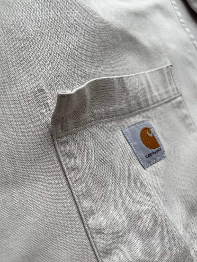 Carhartt ワークシャツ 襟 コーデュロイ シャツ カバーオール 古着
