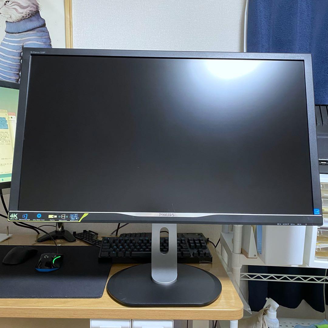 Philips モニター 31.5インチ　4Ｋ　328P6VJEB/11 美品
