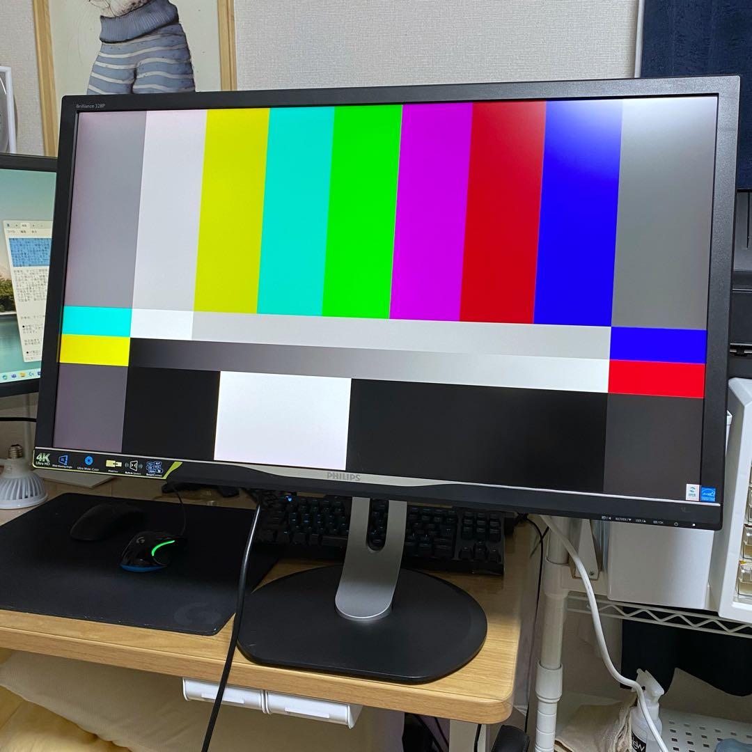 Philips モニター 31.5インチ　4Ｋ　328P6VJEB/11 美品