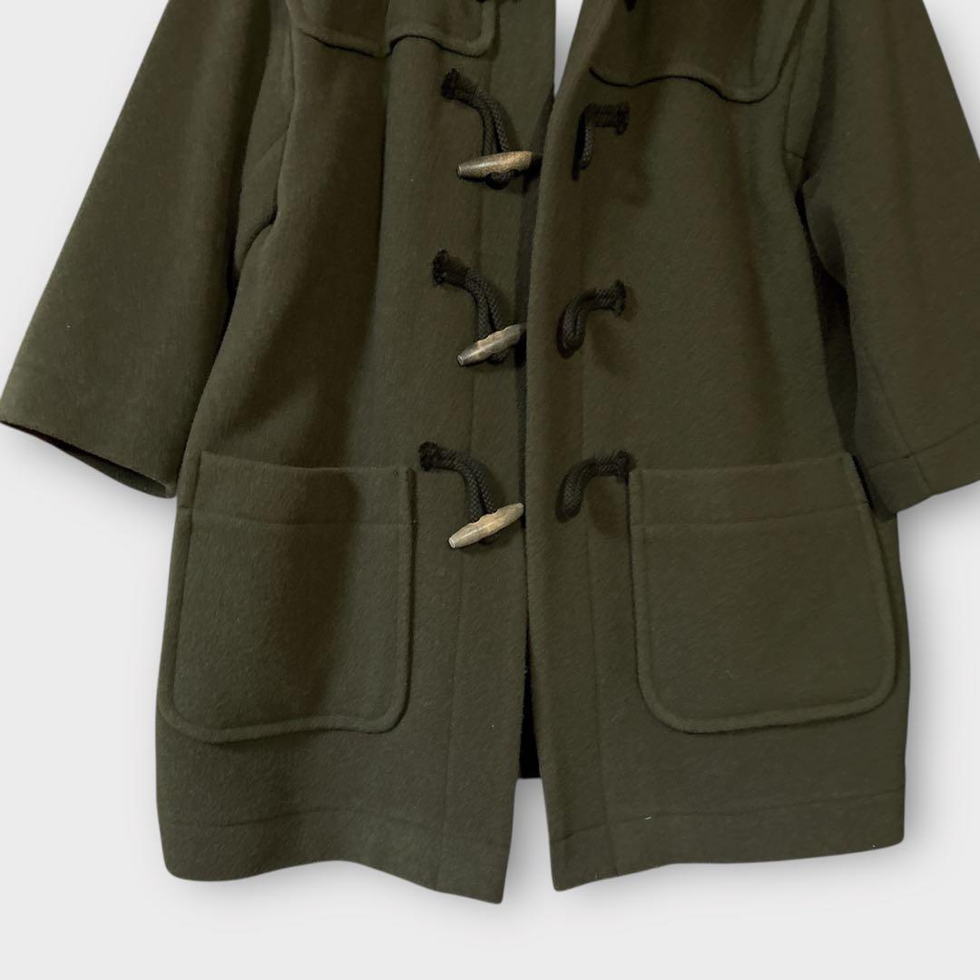 美品　メゾンドリーファー メルトンコクーンダッフルコート ライナー　カーキ