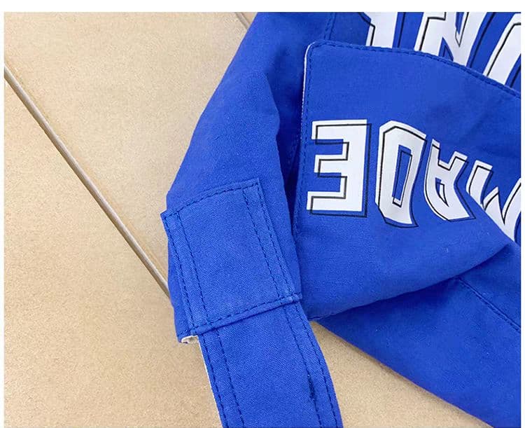 Human Made ブルートート 大容量 アルファベットプリント'''