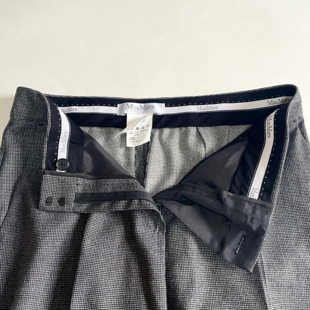 な*9様 MaxMara 白タグ イタリア製 ヴァージンウール パンツスーツ 4