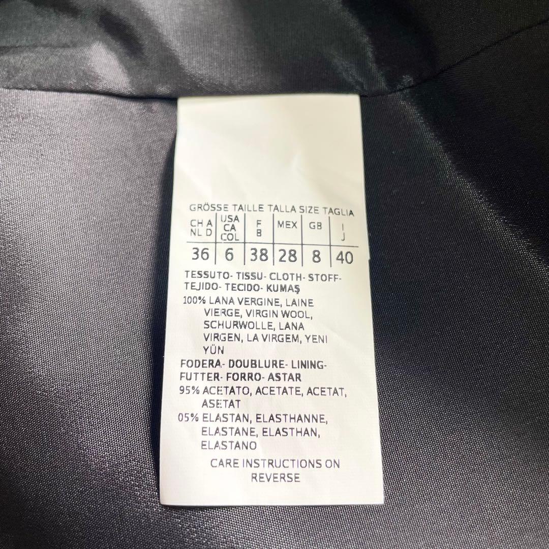 な*9様 MaxMara 白タグ イタリア製 ヴァージンウール パンツスーツ 4