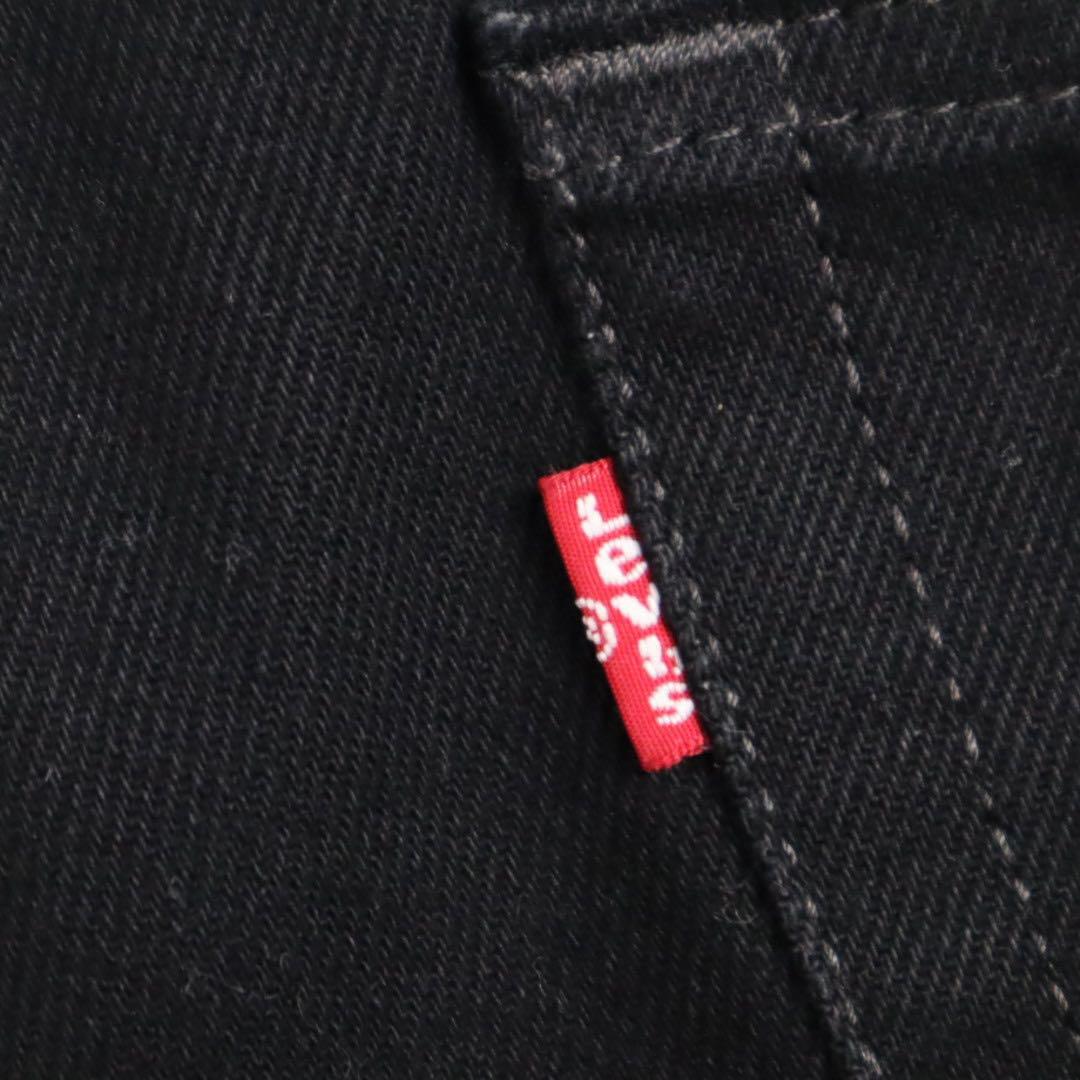 Levi's リーバイス 517 後染めブラック フレア ブーツカット デニム
