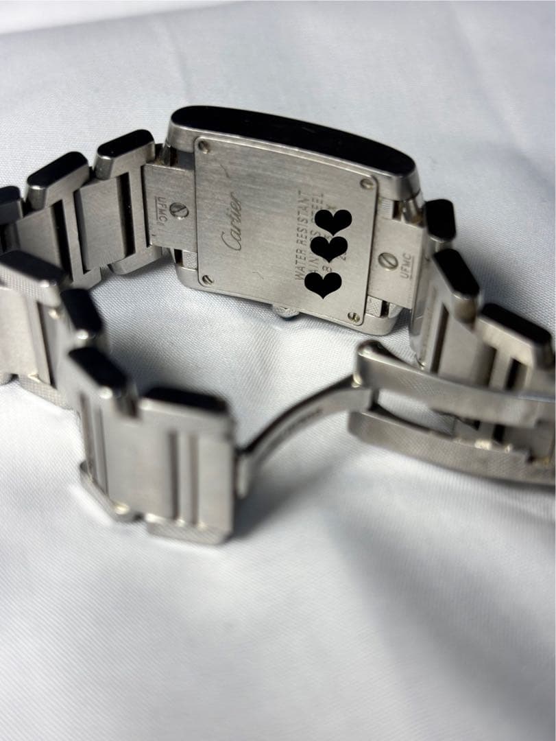 出品本日迄✨カルティエ　時計　タンクフランセーズ　 W51008Q3 電池交換済