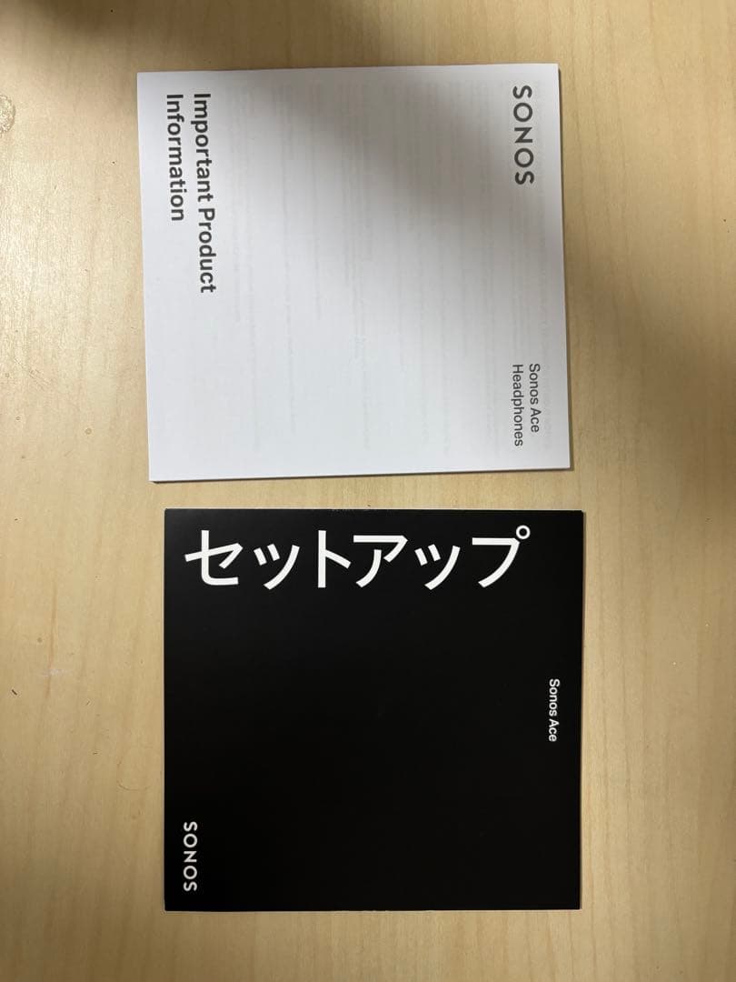 SONOS ワイヤレスヘッドホン 本体とケース付き