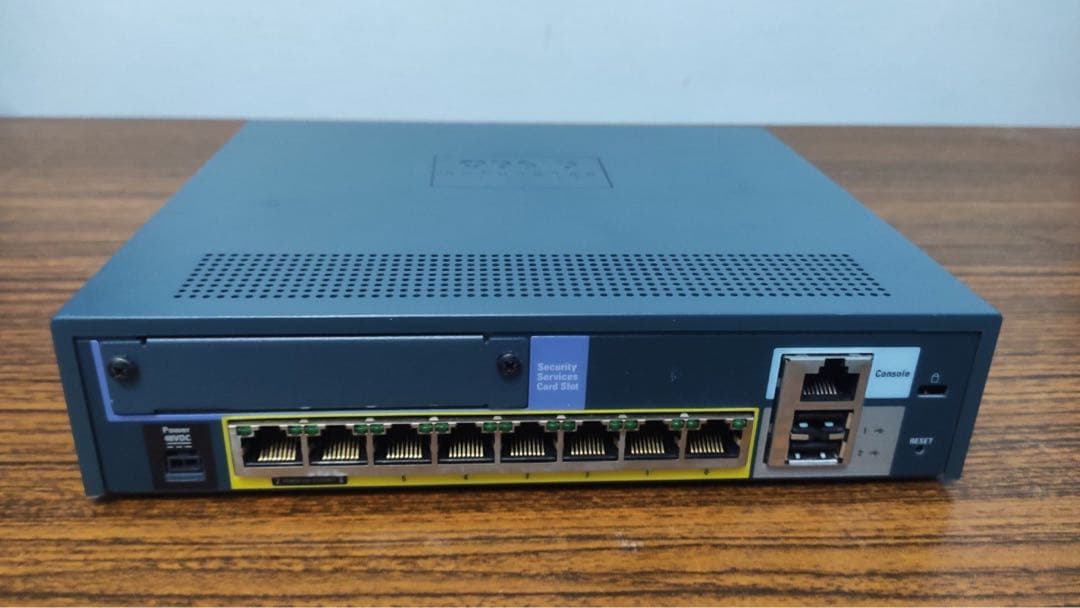 CISCO セキュリティアプライアンス ~ CISCO ASA 5505