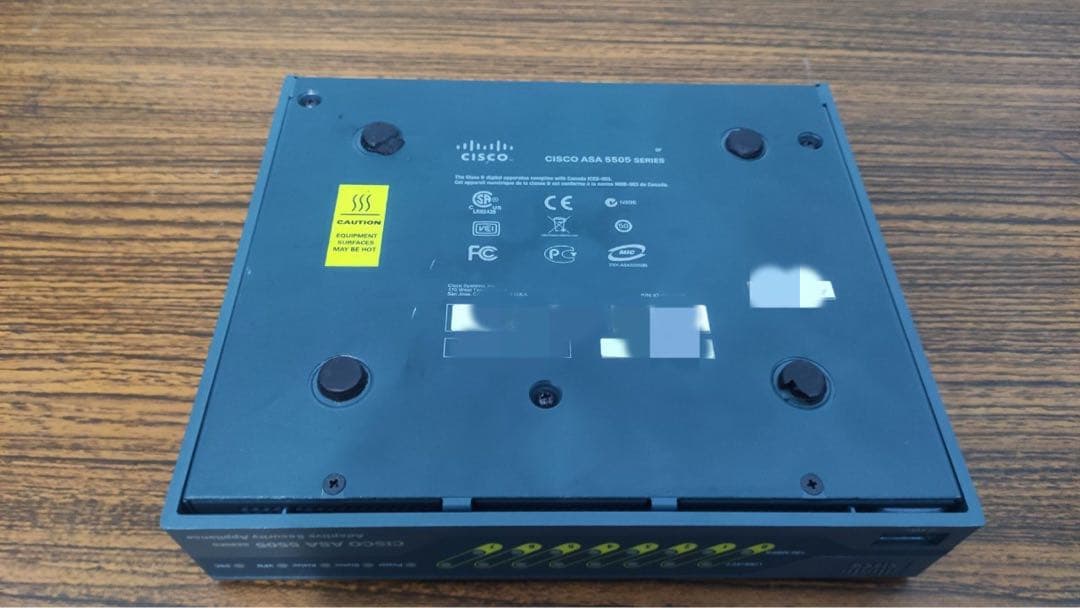 CISCO セキュリティアプライアンス ~ CISCO ASA 5505