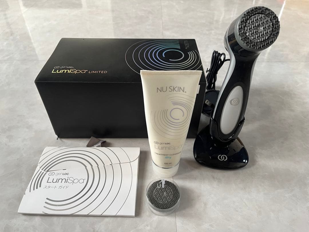 Nu Skin LumiSpa Limited ブラックルミスパ新品ヘッド付き