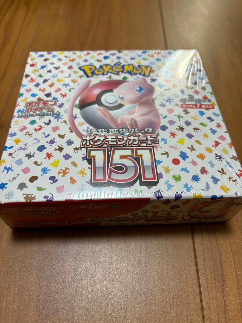 ポケモンカード 151 1box シュリンク付き