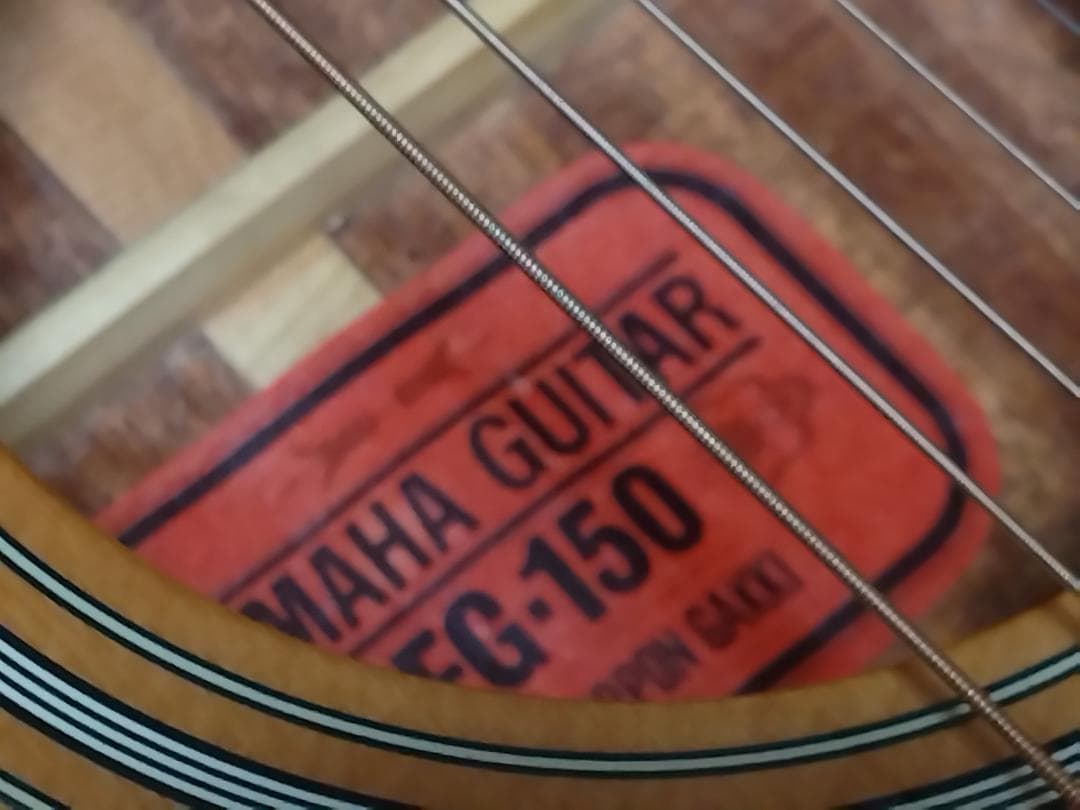 ジ*門様 YAMAHA　FG-150　赤ラベル　シリアル7桁　リフィニッシュ品